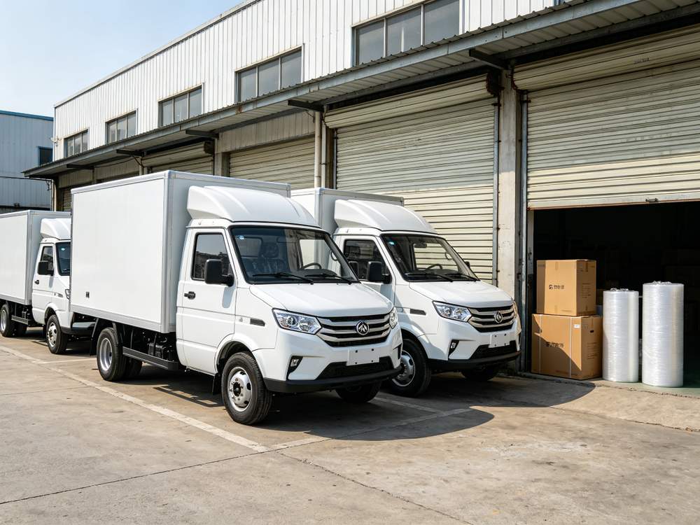 义乌一心一意搬家公司新到厢式货车